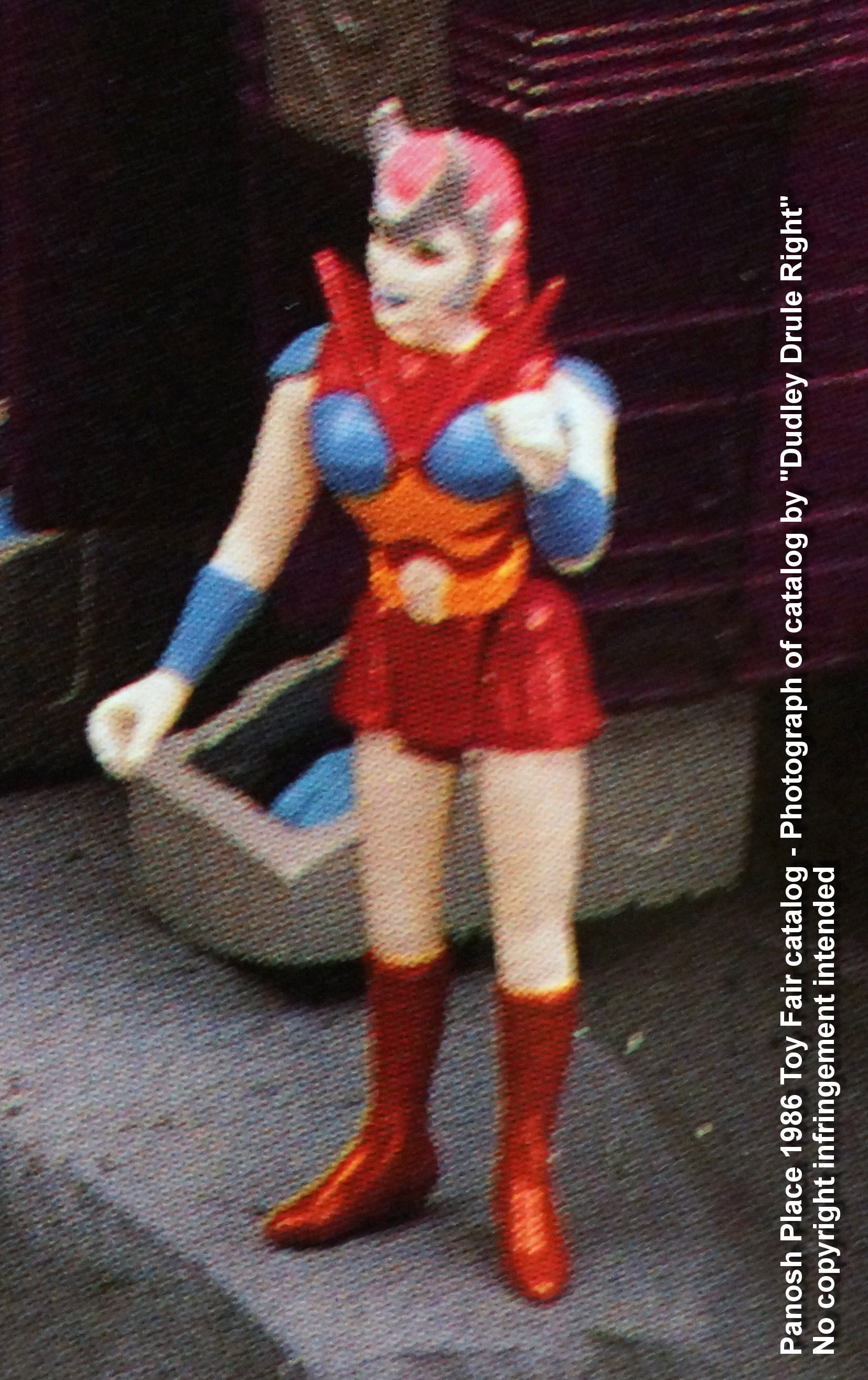 Panosh Place 1986 Toy Fair Catalog - Page 27 (Voltron Merla action figure)
